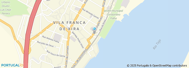 Mapa de Turiscar, Rent A Car, Vila Franca de Xira