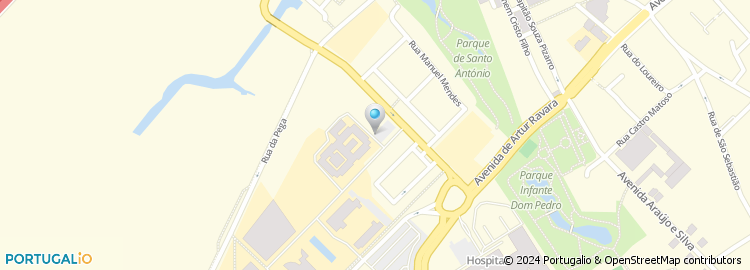 Mapa de UA, Universidade de Aveiro