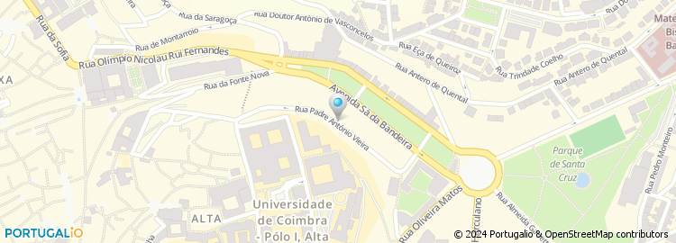 Mapa de UC, Associação Académica de Coimbra