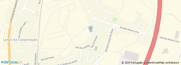 Mapa de Uchedes - União Cooperat.Habitação Economica Distrito Setubal, Ucrl