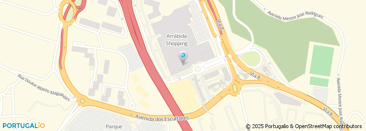 Mapa de Uci, Arrabida Shopping