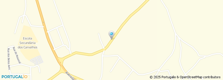 Mapa de União de Transportes dos Carvalhos, Lda