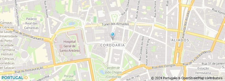 Mapa de Unicepe - Coop. Livreira de Estudantes do Porto, C.R.L