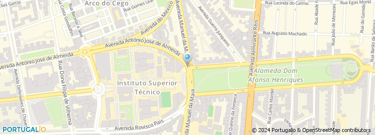Mapa de Universidade de Yoga - Unidade Alameda - Praça de Londres - Rede Mestre DeROSE