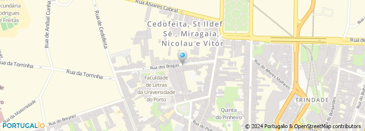 Mapa de Universidade do Porto - Centro de Ciencias e Tecnologias do Mar