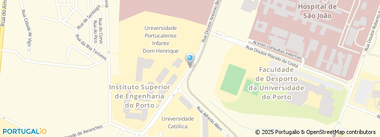 Mapa de UPT, Departamento de Ciências da Educação e do Património