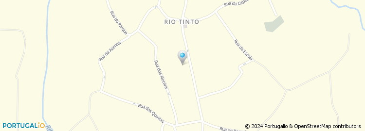 Mapa de Rio Tinto