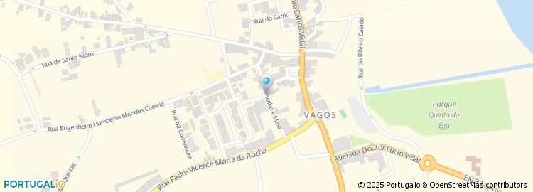 Mapa de Rua Carvalho e Maia