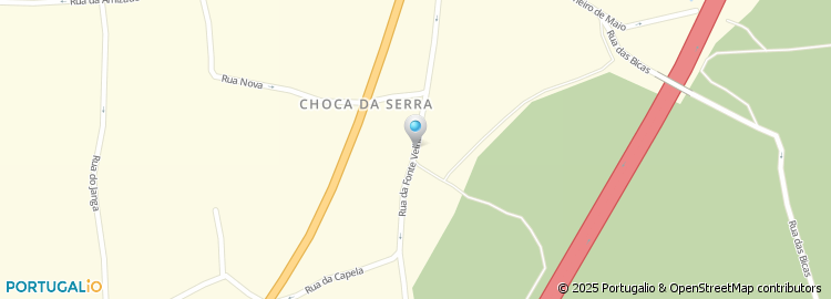 Mapa de Rua da Fonte Velha