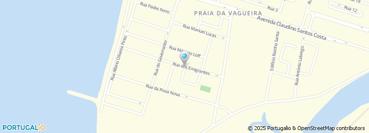 Mapa de Rua dos Emigrantes