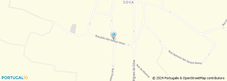 Mapa de Rua João Santos Vitor