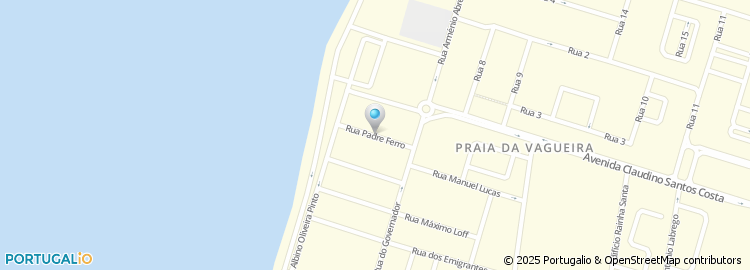 Mapa de Rua Padre Ferro