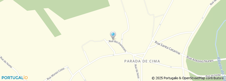 Mapa de Travessa das Francesas