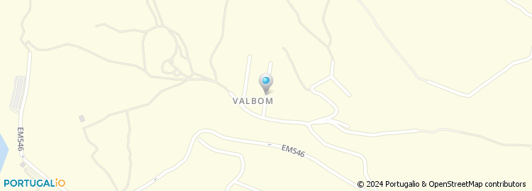 Mapa de Valbom - Artes Gráficas e Turismo, Lda