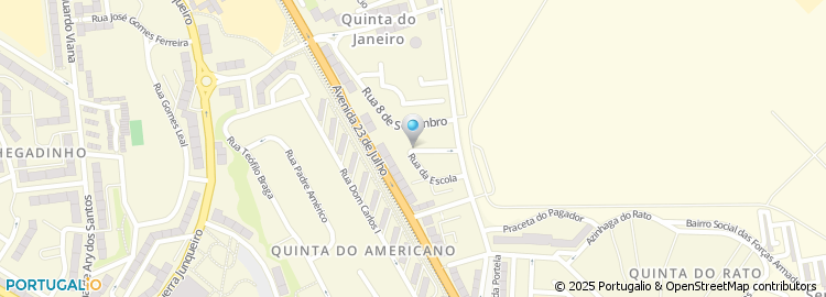 Mapa de Vale Bem - Soc. de Construção, Lda