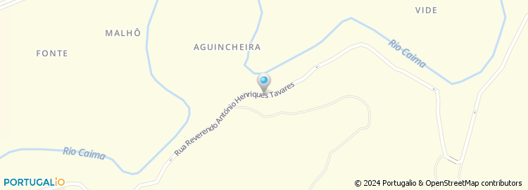 Mapa de Bouça da Aguincheira