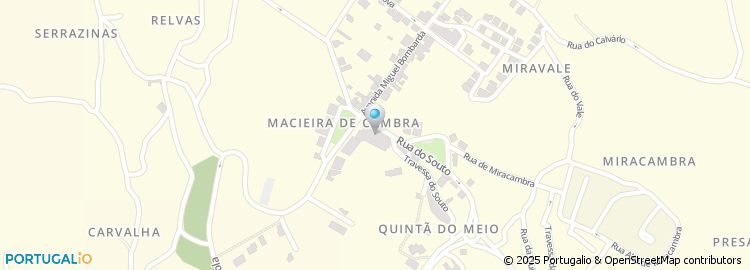 Mapa de Largo do Souto