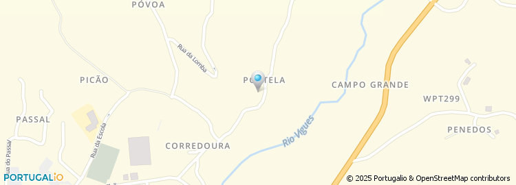 Mapa de Rua da Bela Vista