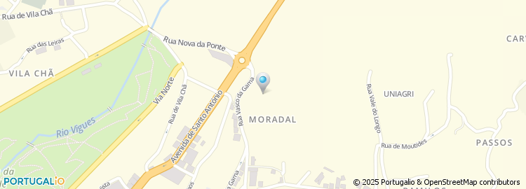 Mapa de Rua da Fonte
