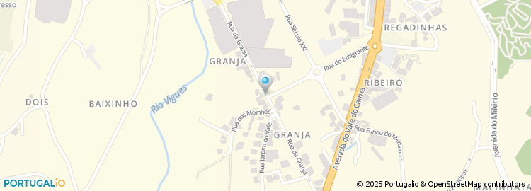 Mapa de Rua da Granja