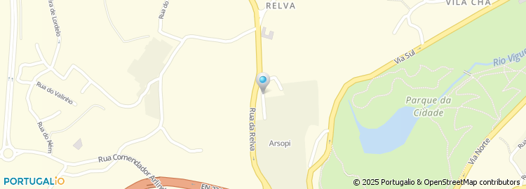 Mapa de Rua da Quinta da Relva