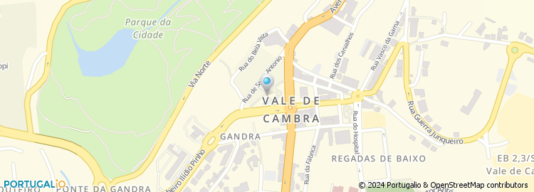 Mapa de Rua da Torgueira