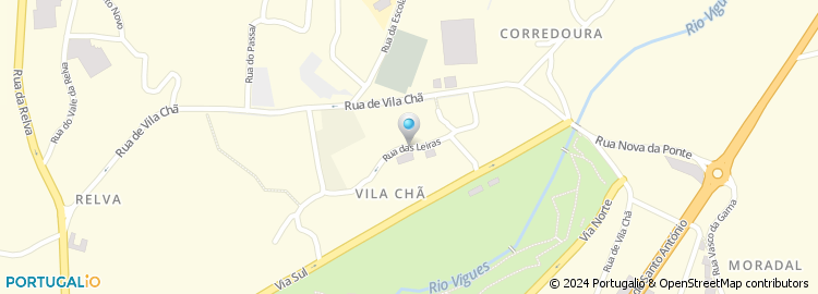 Mapa de Rua das Videiras