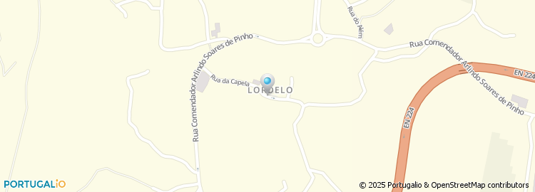 Mapa de Rua de Além