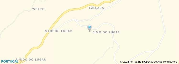 Mapa de Cimo Lugar
