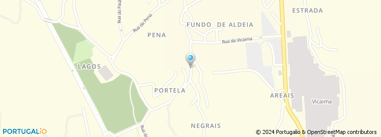 Mapa de Rua António Alves de Assis Teixeira
