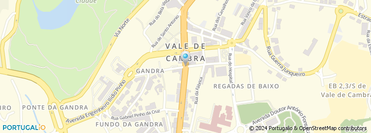 Mapa de Rua Doutor Domingos Almeida Brandão