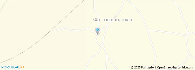 Mapa de São Pedro da Torre