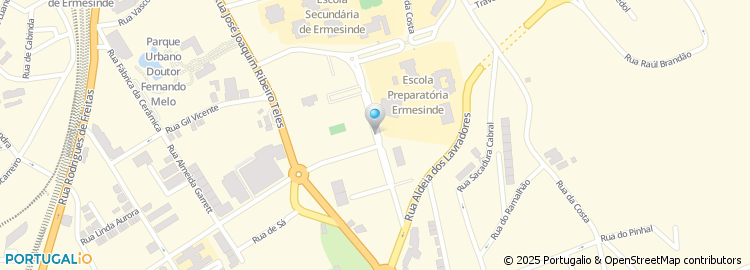 Mapa de Apartado 1249, Ermesinde