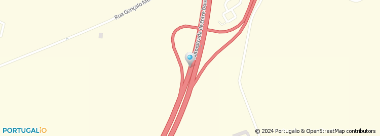 Mapa de Auto-Estrada 4