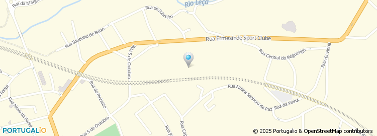 Mapa de Rua Bouças das Poças