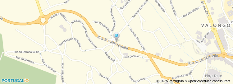 Mapa de Rua Conde Ferreira