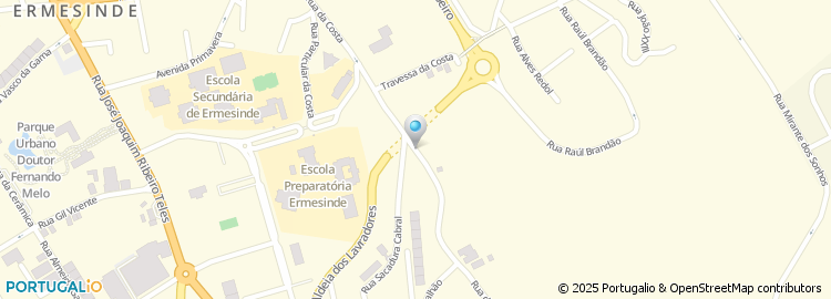 Mapa de Rua da Costa