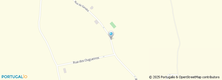 Mapa de Rua da Gandra