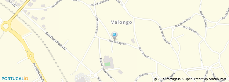 Mapa de Rua da Lagoela