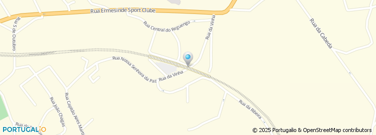 Mapa de Rua da Vinha