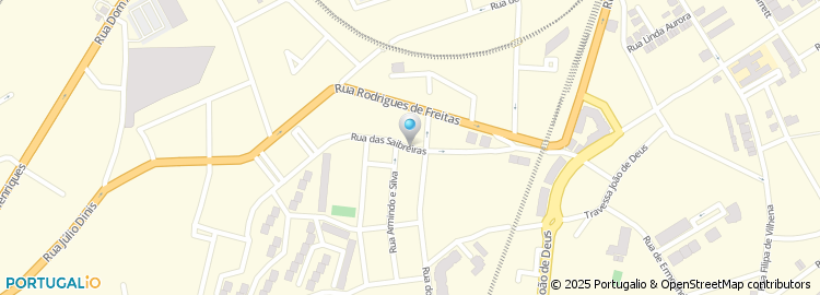 Mapa de Rua das Saibreiras