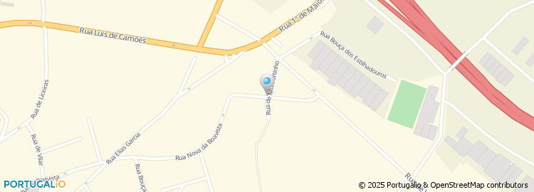 Mapa de Rua de Monforte