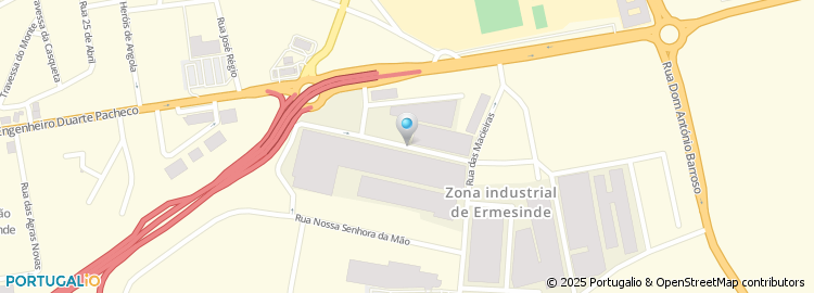 Mapa de Rua de Nossa Senhora da Mão Poderosa