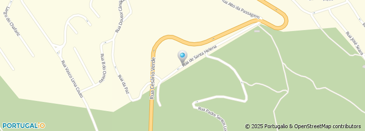 Mapa de Rua de Santa Helena