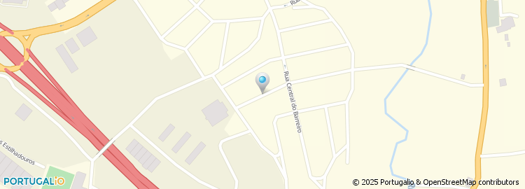 Mapa de Rua de Santa Maria