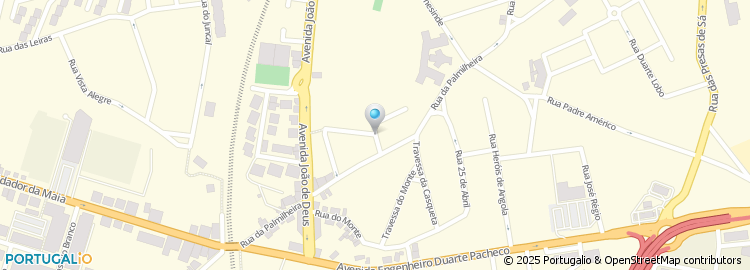 Mapa de Rua do Bom Pastor
