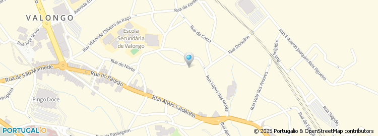 Mapa de Rua do Portal