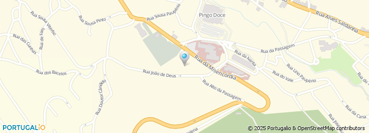 Mapa de Rua do Ribeiro da Igreja
