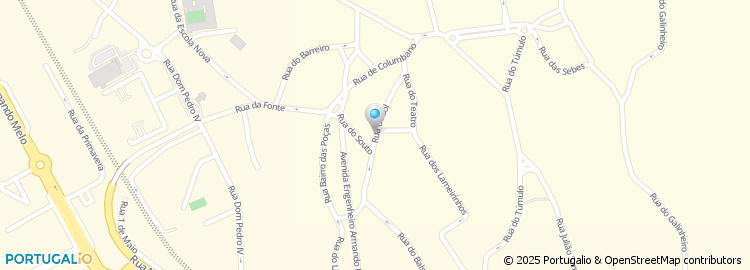 Mapa de Rua do Sol