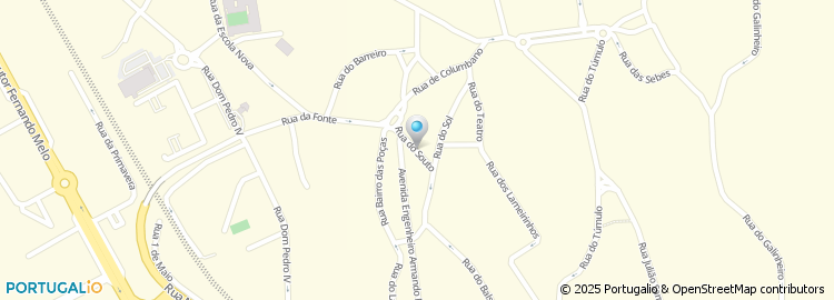 Mapa de Rua do Souto